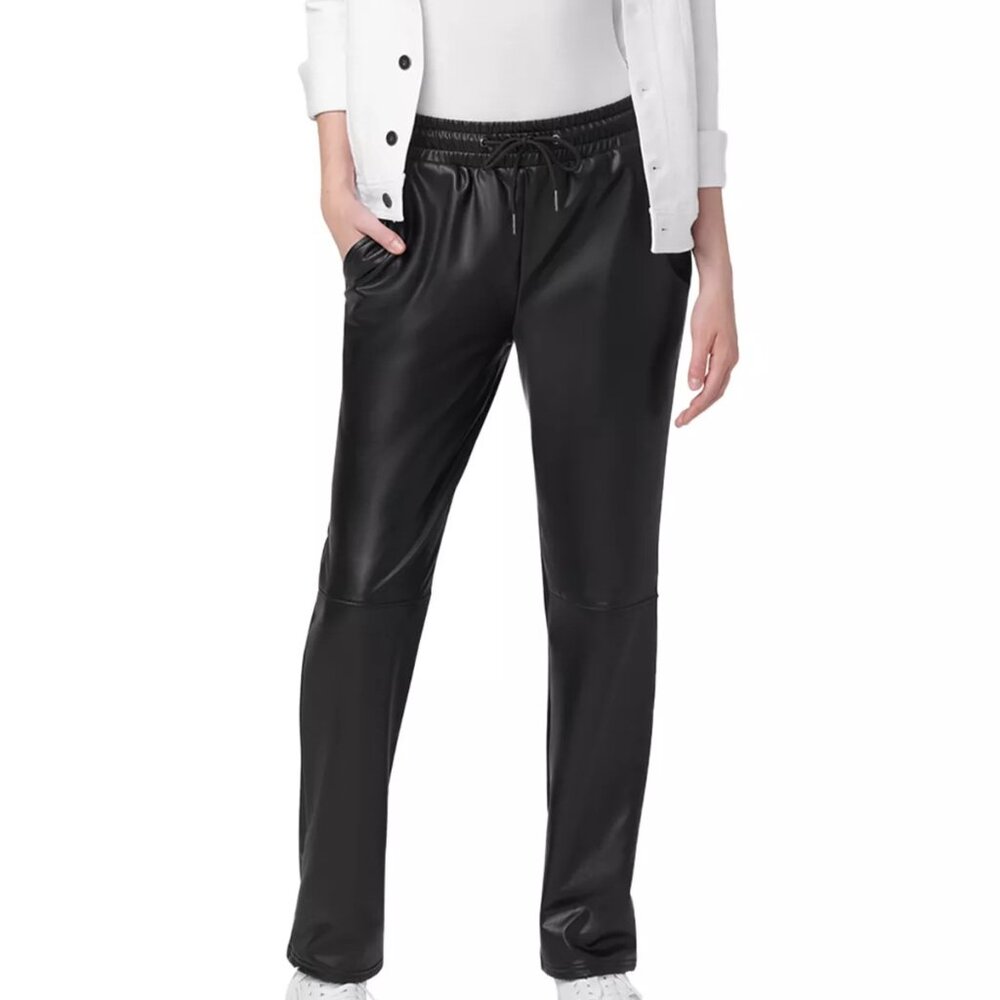 #1370 Hue Faux Leather Pants - Picture 6 of 8